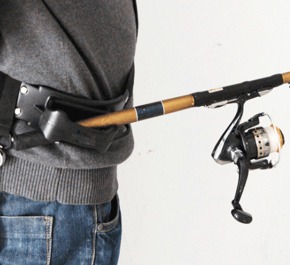 (R3) Waist fishing Rod Holder Belt